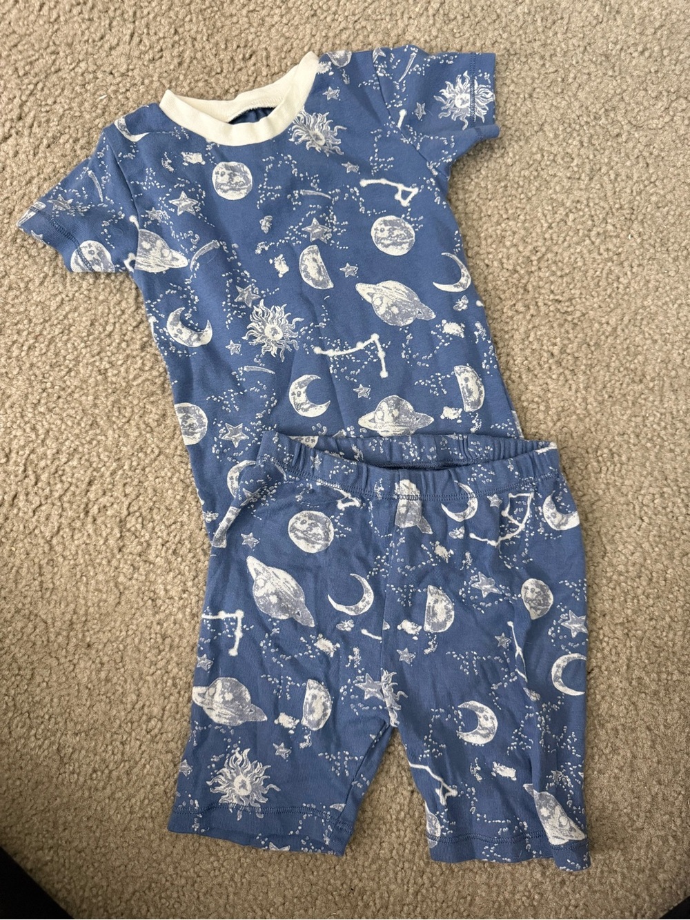 Burt’s Bees Kids 4T sleep short set